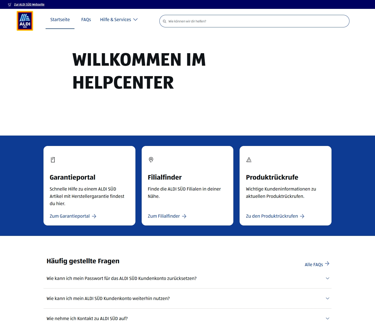Aldi Kundenservice, Telefonnummer, Kontakt