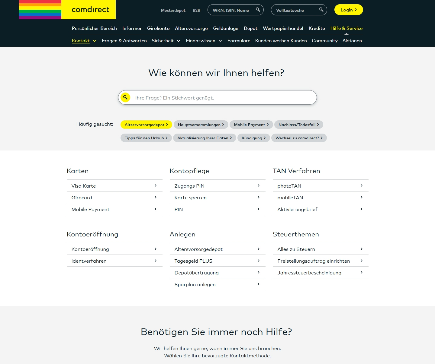 Comdirect Kundenservice, Telefonnummer, Kontakt
