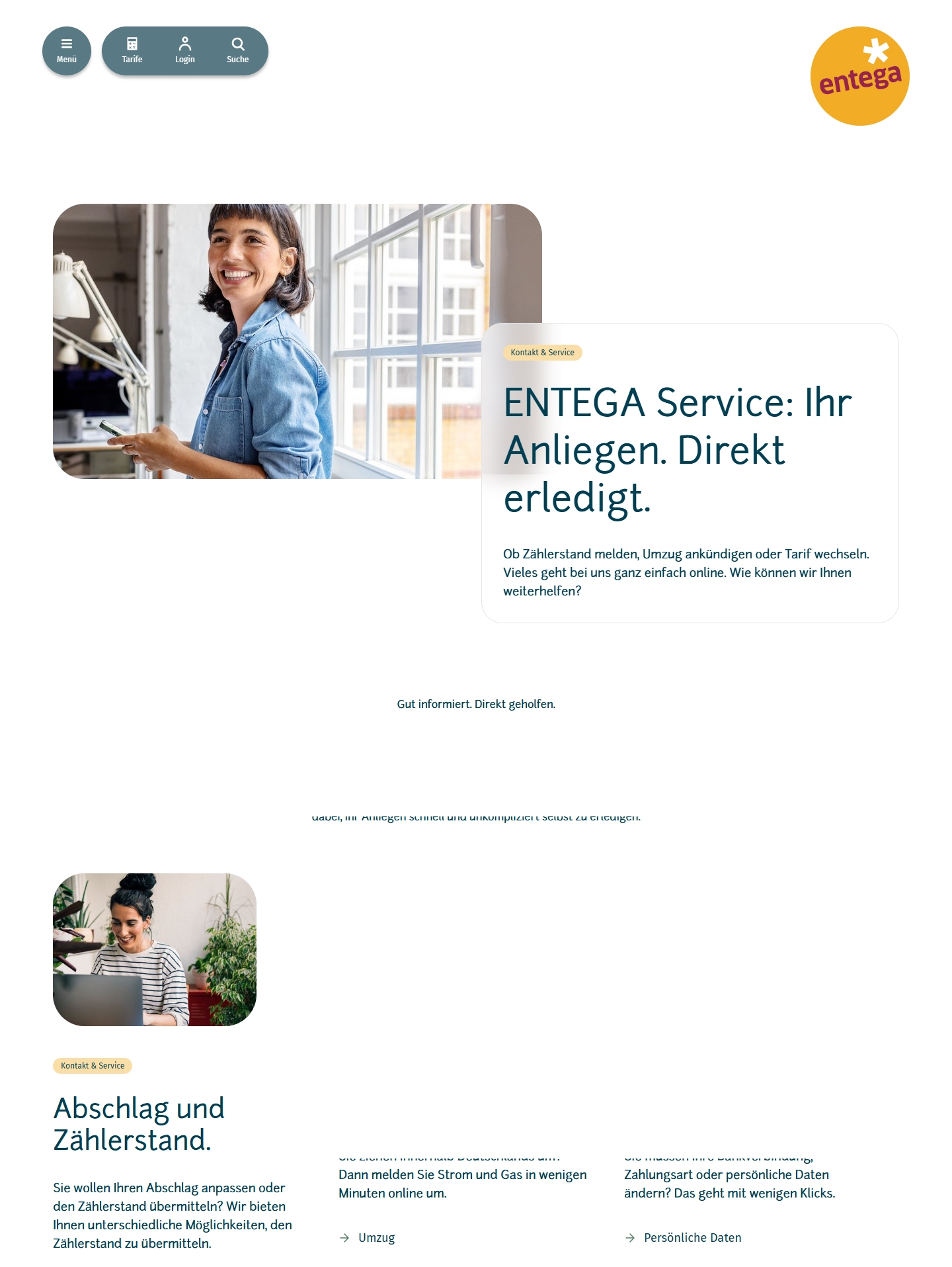 ENTEGA Kundenservice, Telefonnummer, Kontakt