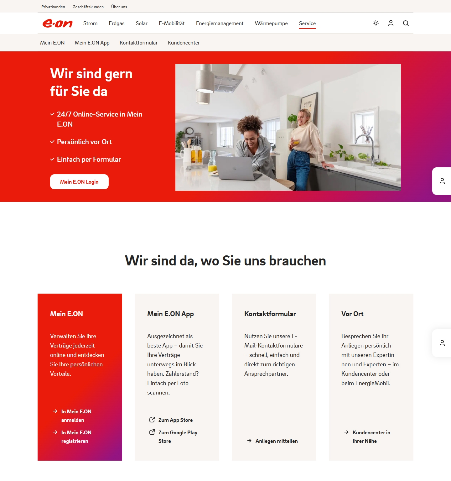 Eon Kundenservice, Telefonnummer, Kontakt