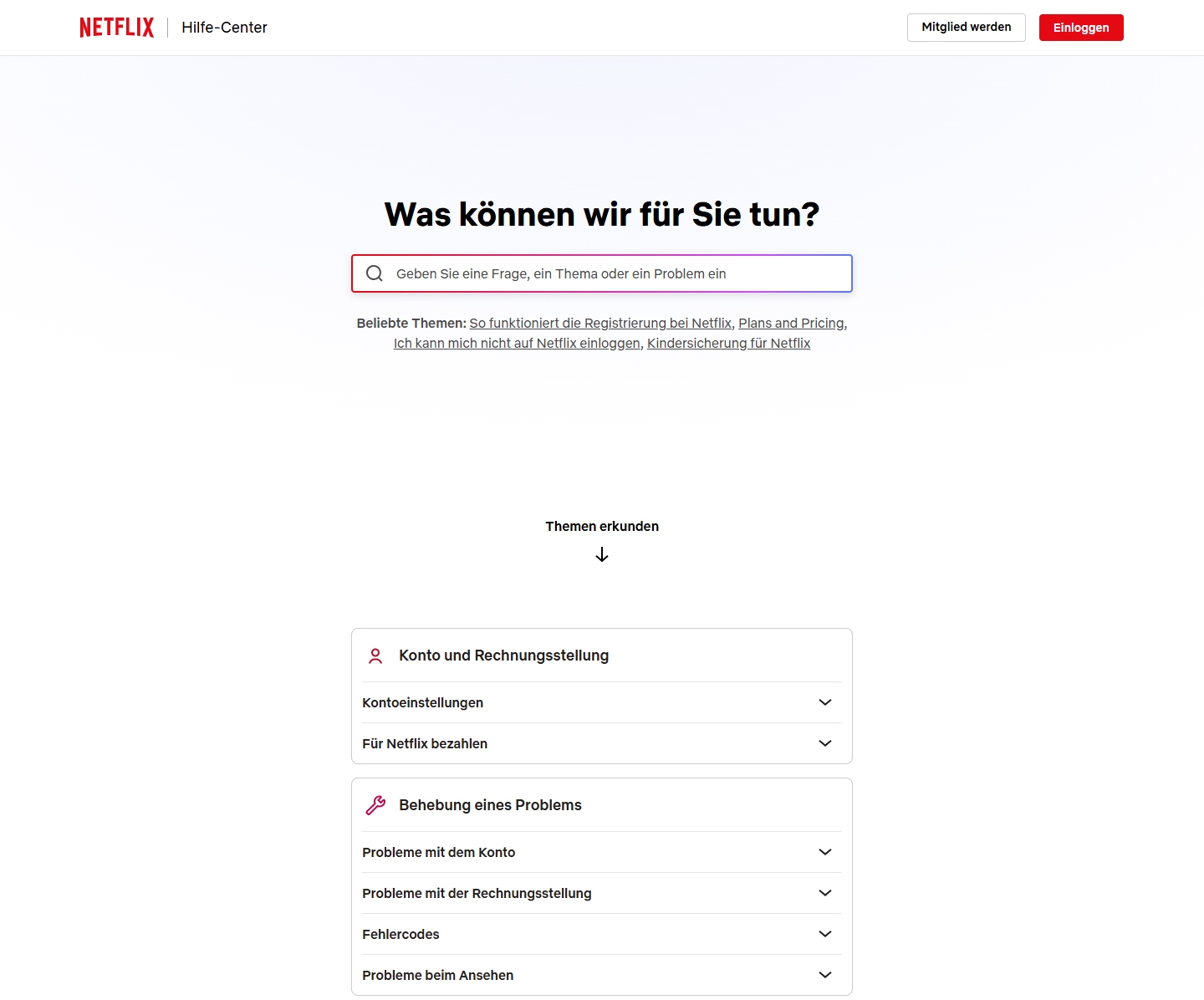 Netflix Kundenservice, Telefonnummer, Kontakt