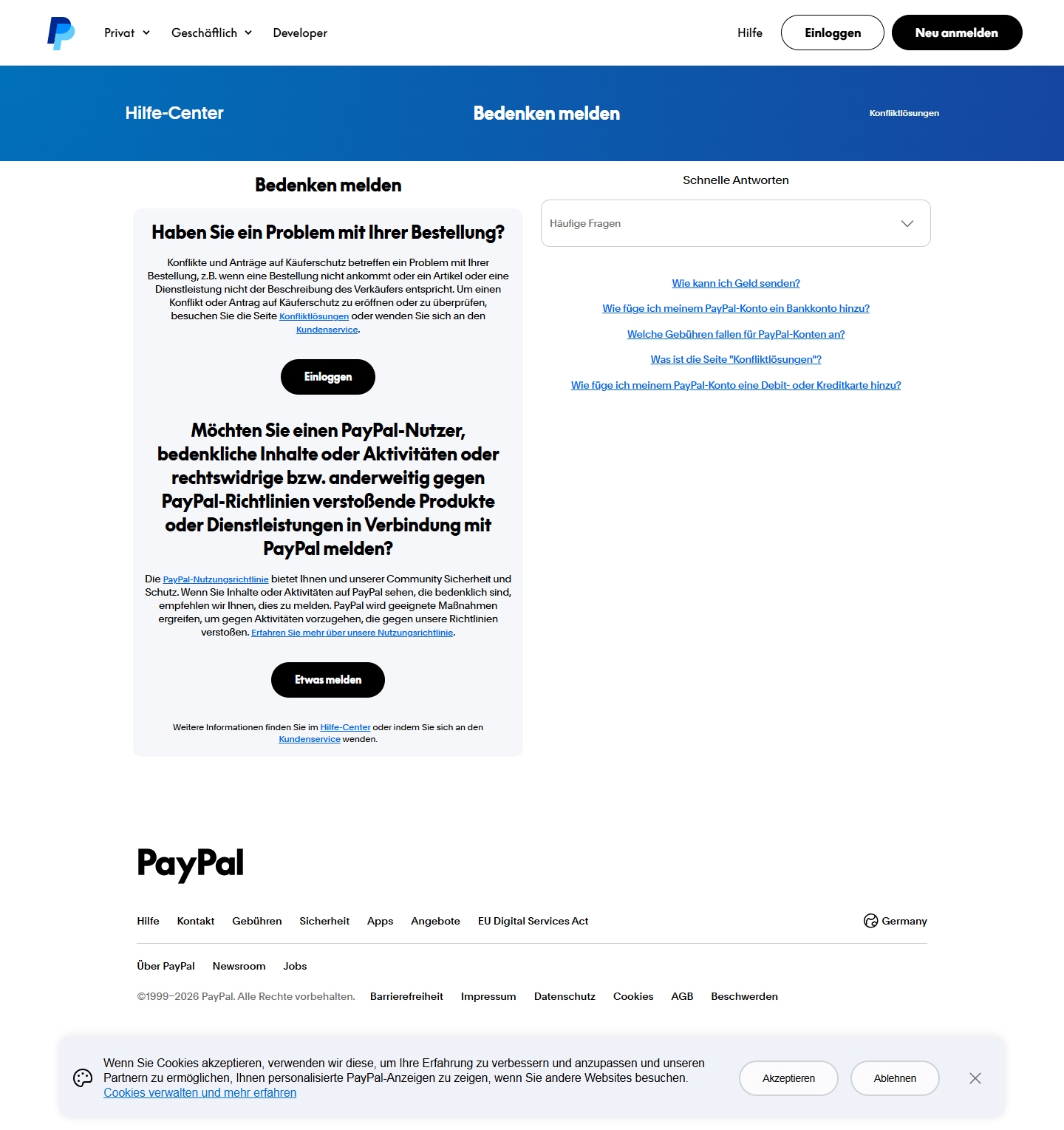 Paypal Kundenservice, Telefonnummer, Kontakt