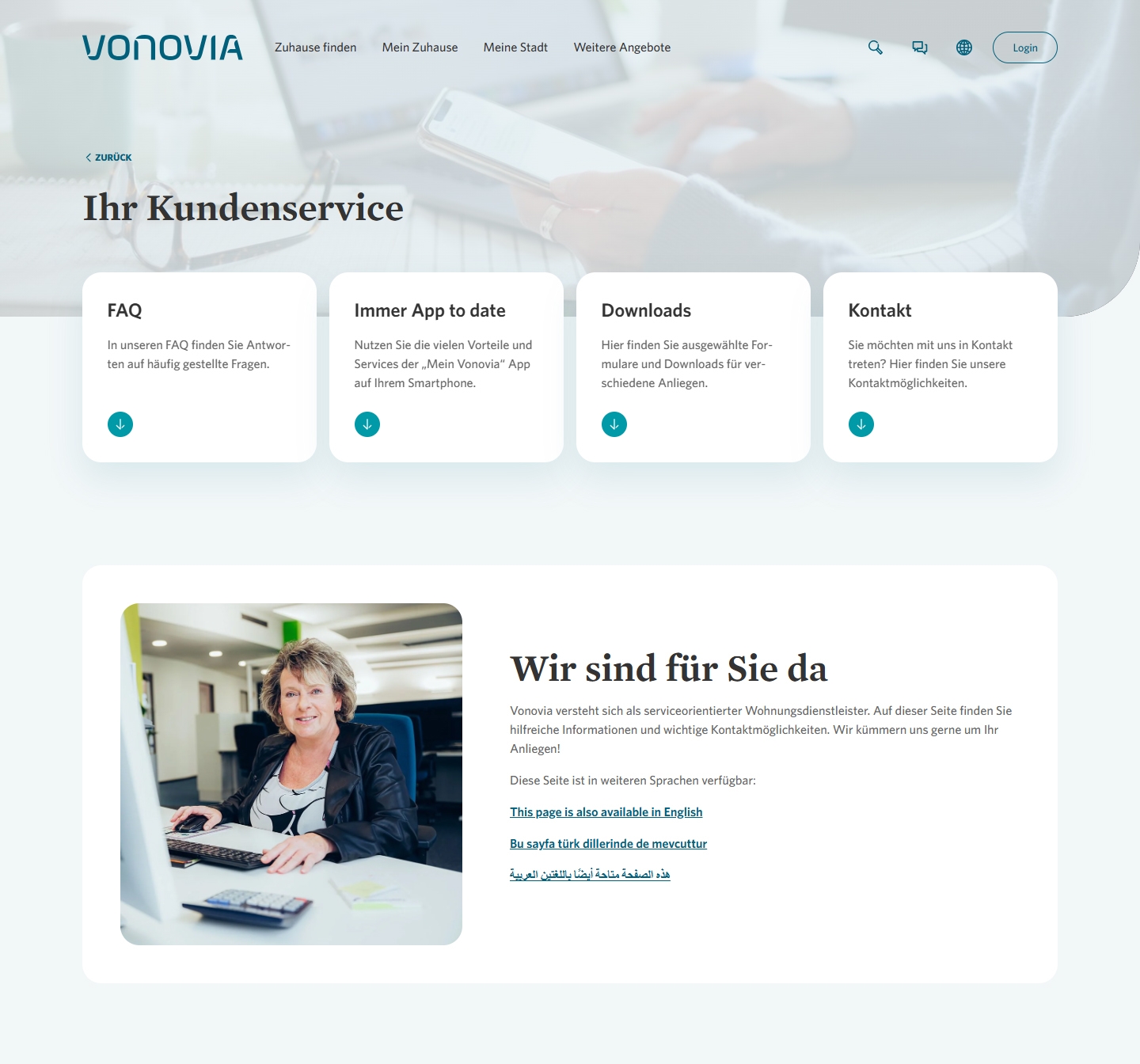 Vonovia Kundenservice, Telefonnummer, Kontakt